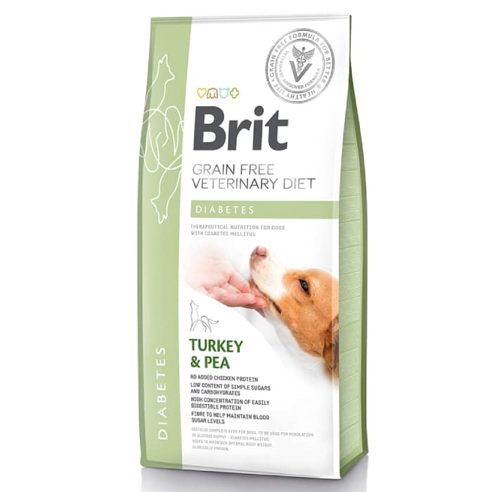 Brit Veterinary Diet Diabetes veterinārā suņu barība diabētam 12 kg